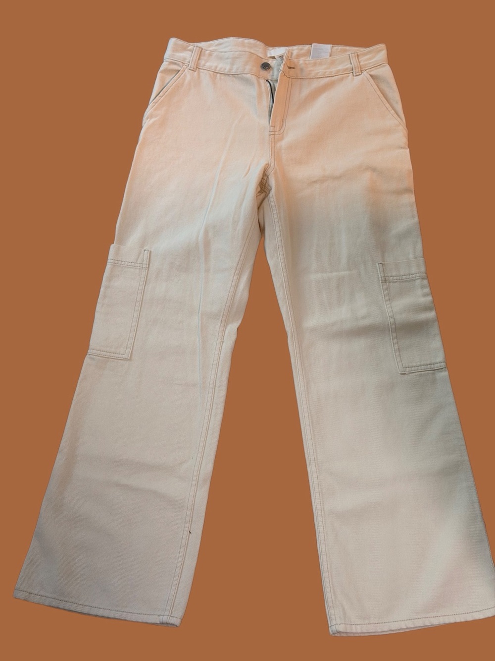 H&M Wide Leg Cargo Pants